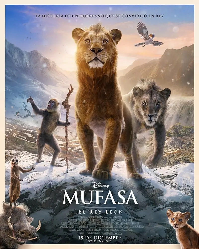 [2024] - Mufasa: El Rey León - 1080p
