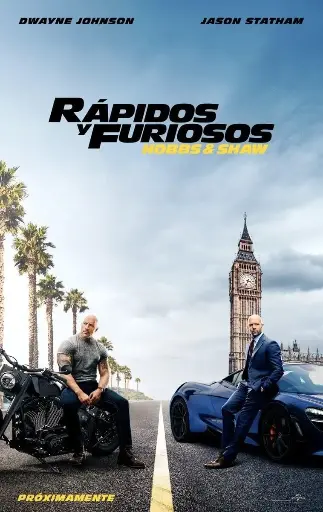 [2019] - Rápidos y Furiosos: Hobbs & Shaw - 1080p