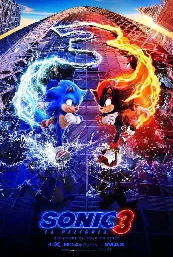 [2024] - Sonic 3: La Película - 1080p